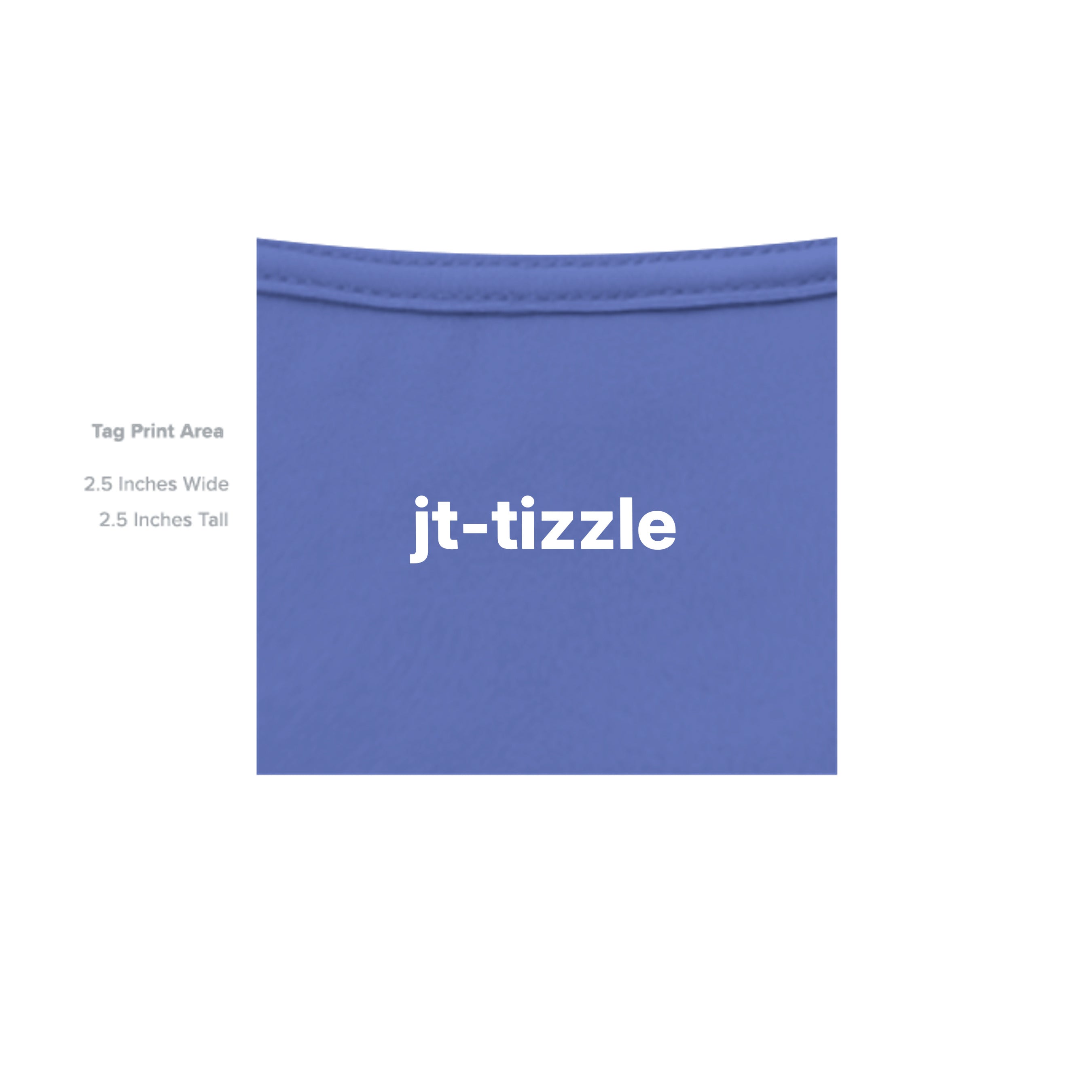 Solid True Royal Triblend - 3413C - INSIDE_TAG_LINE
