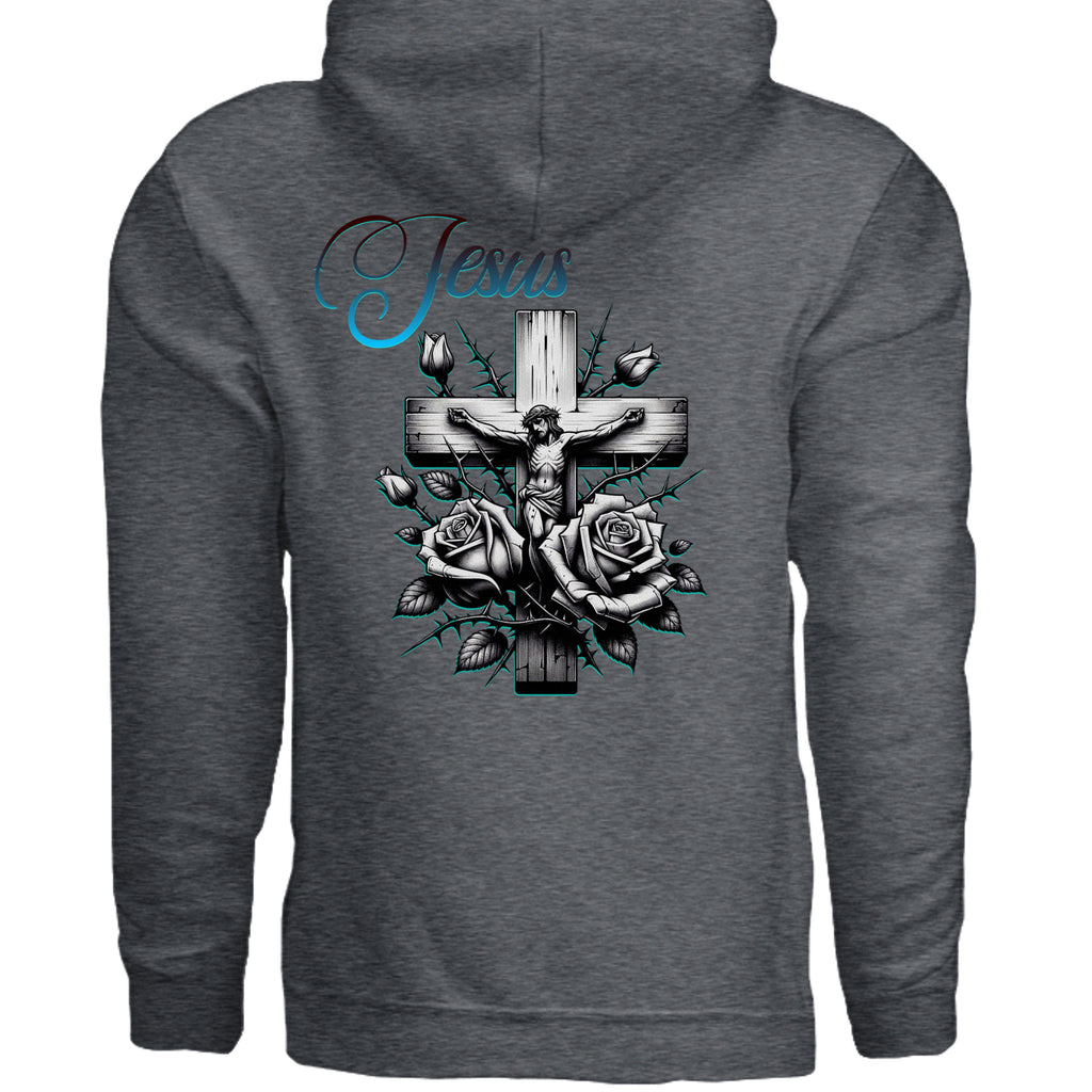 DARK HEATHER - G185 - BACK